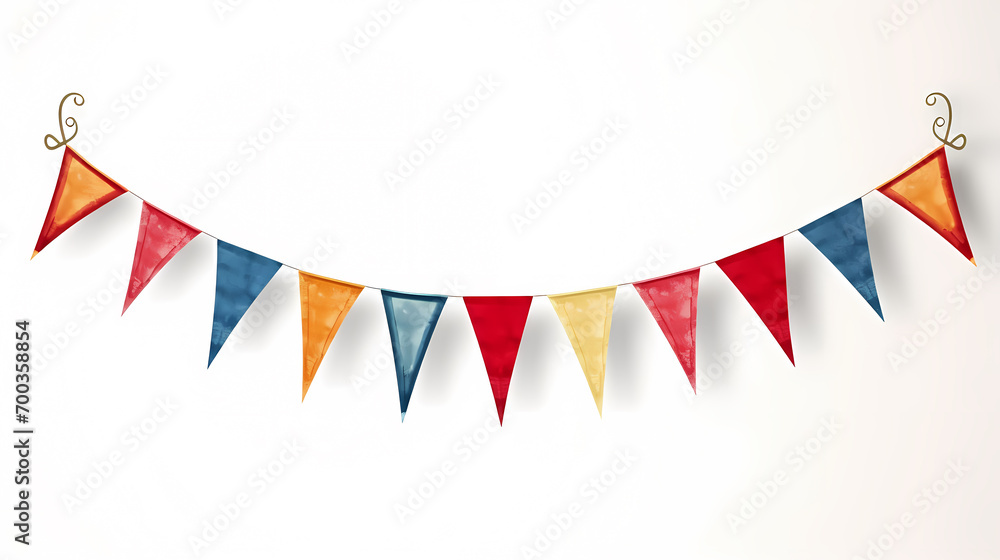 Obraz premium Birthday party background, holiday party background, blank background