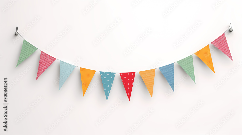 Fototapeta premium Birthday party background, holiday party background, blank background