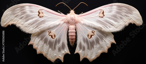 The larger wax moth Galleria mellonella photo