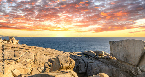 Obraz na płótnie Natural Bridge at sunset Torndirrup National Park Albany Western Australia WA w salonie