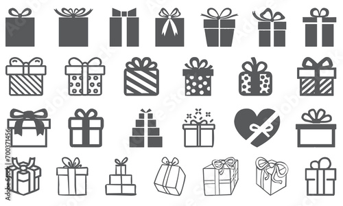 Gift icon collection