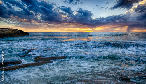Sunset beach in Perth Western Australia