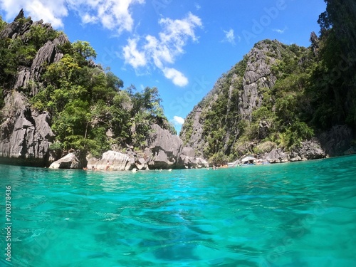 Philippines sea rocks