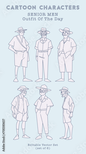 Fashion Illustration of Cartoon Characters	
