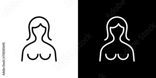 女性の体アイコン