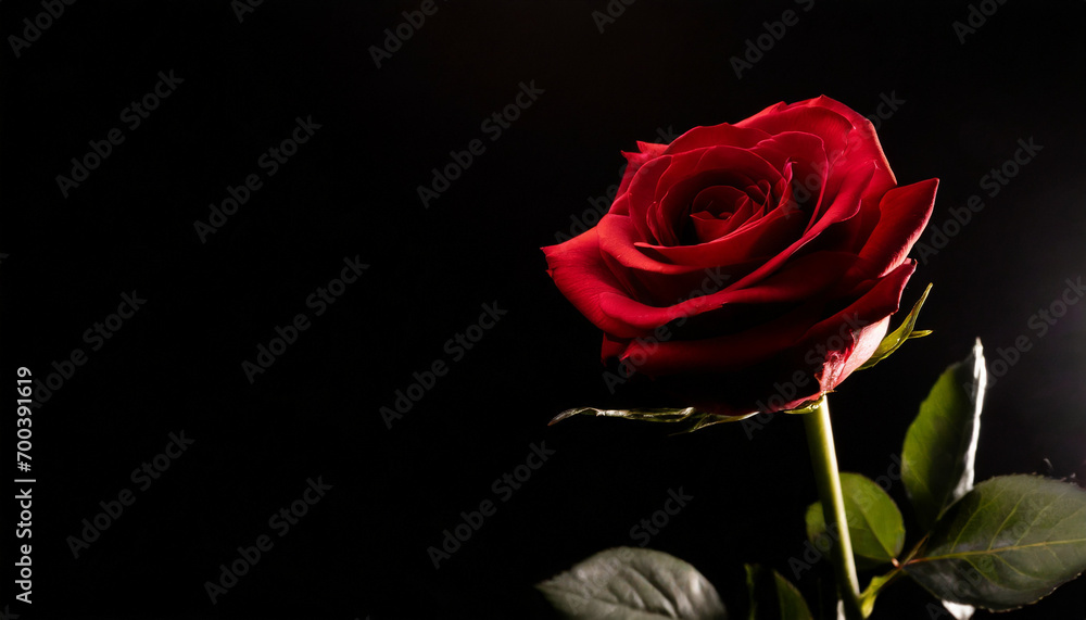 red rose on clear backdrop, perfect for messages or romantic themes red rose on clear backdrop, perfect for messages or romantic themes