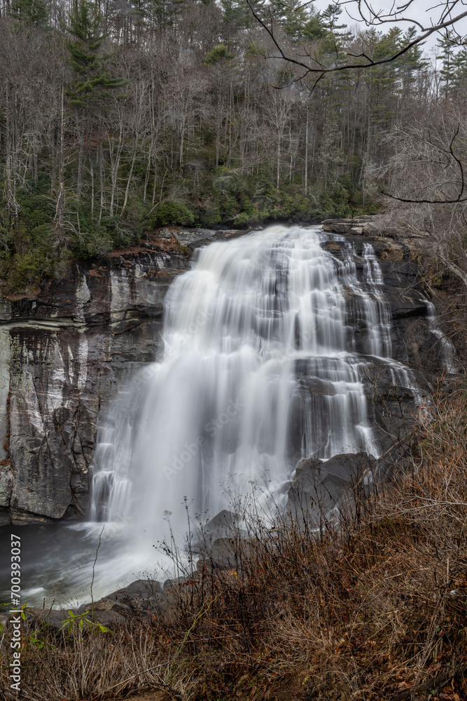 Fototapeta premium rainbow falls at Gorges State Park
