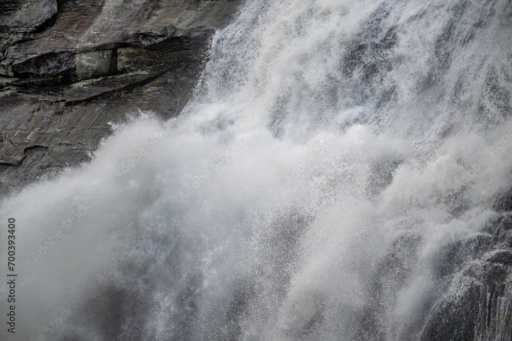 Obraz premium rainbow falls at Gorges State Park