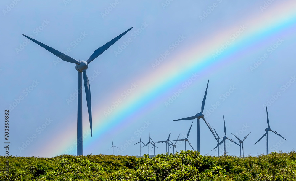 Albany Wind Farm near the town of the same name in Western Australia.