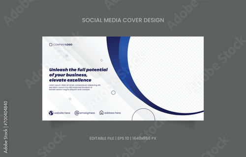 cover banner social media facebook linkedin business promotion