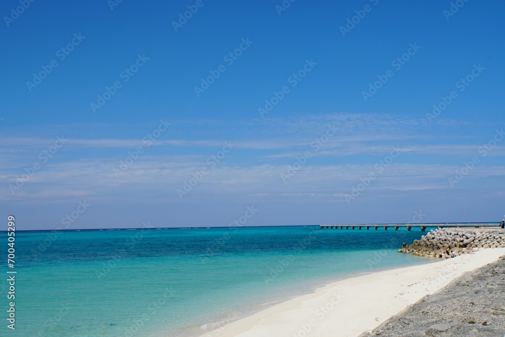 View of 17END beach,Okinawa