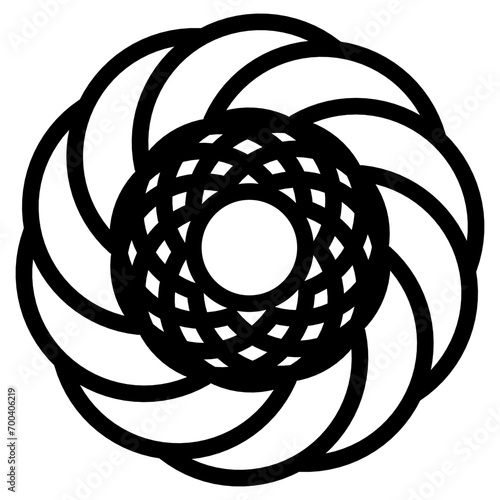 flower motive design pattern illustration 