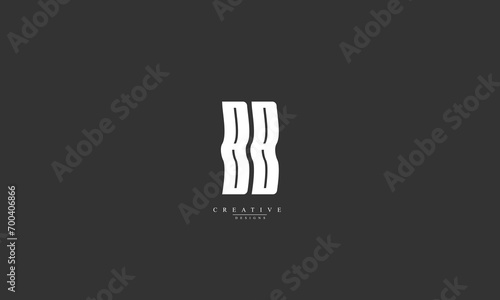 Alphabet letters Initials Monogram logo BB B