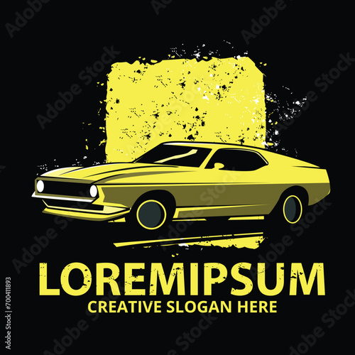 racer car illustration, suitable for t shirt