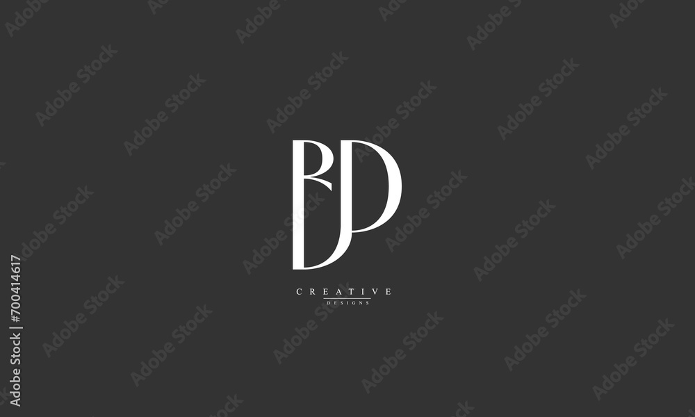 Alphabet letters Initials Monogram logo BP PB B P Alphabet letters Initials Monogram logo BP PB B P