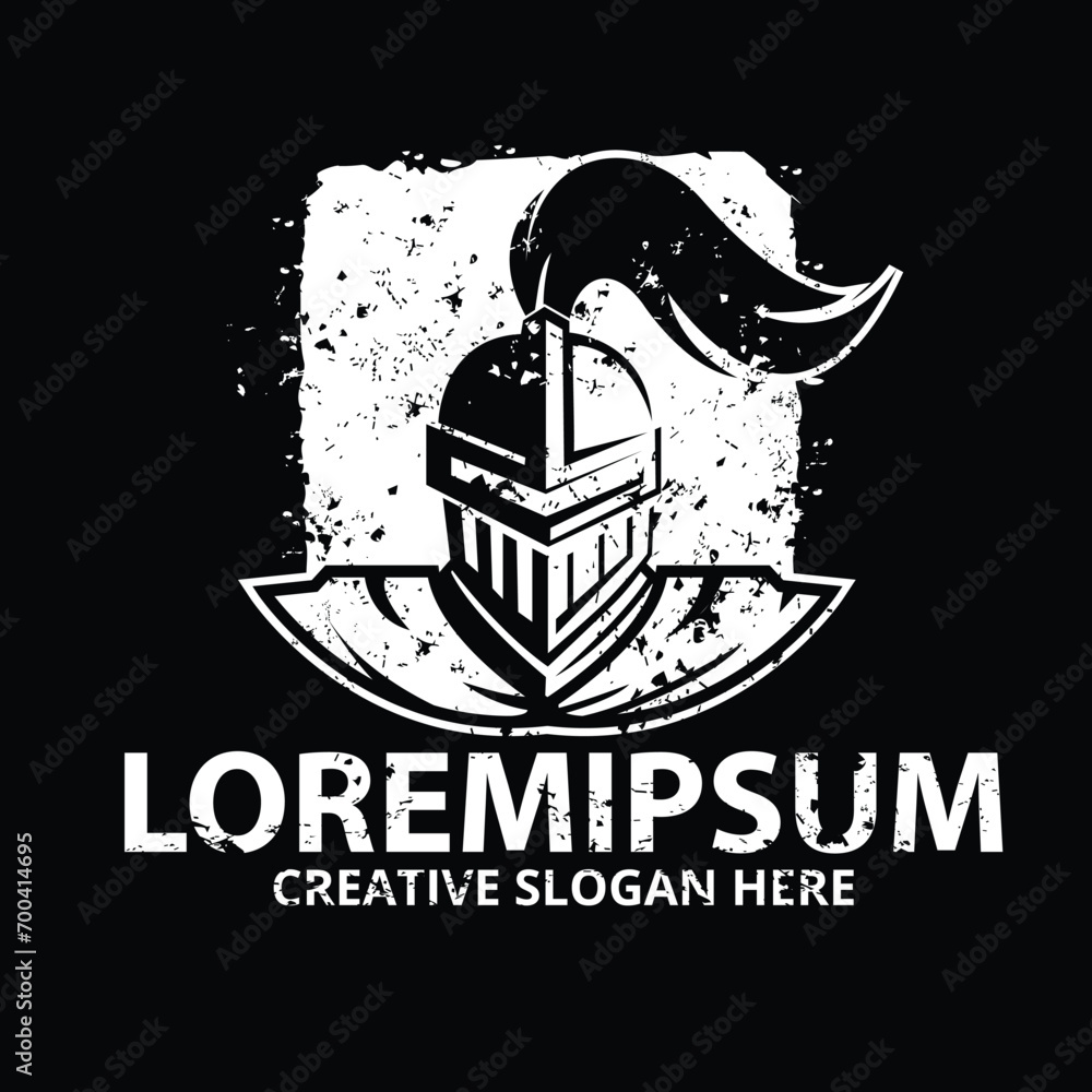 Fototapeta premium spartan warrior, suitable for t shirt