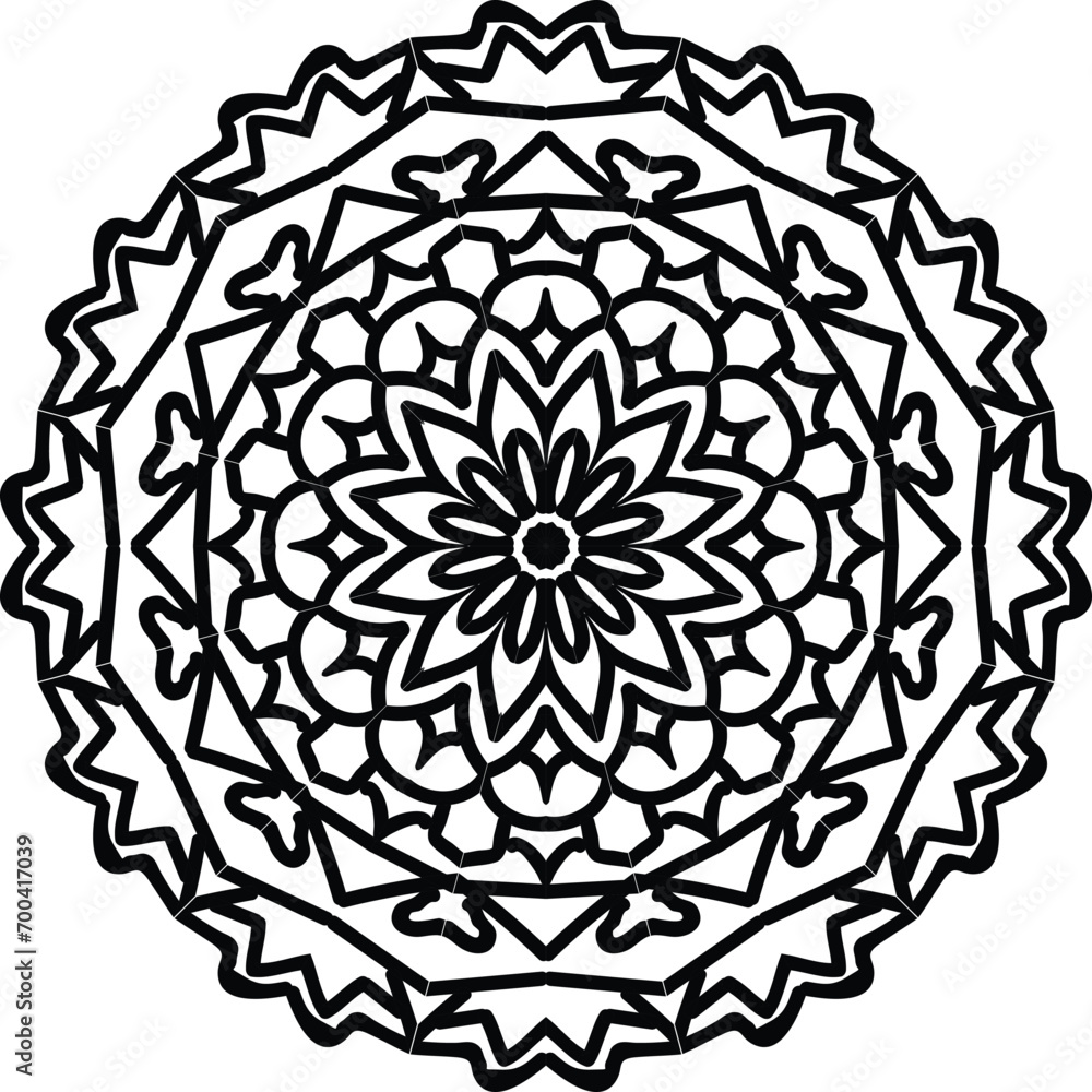 Wonderful, Unique and Gorgeous Iconic Mandala Design and Illustrator