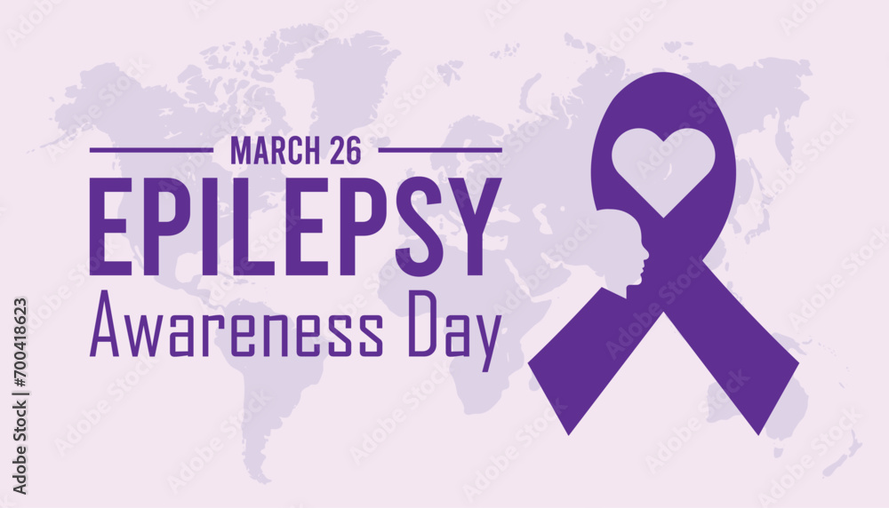 Epilepsy awareness day is observed every year in March. Holiday, poster, card and background vector illustration design. Epilepsy awareness day is observed every year in March. Holiday, poster, card and background vector illustration design.