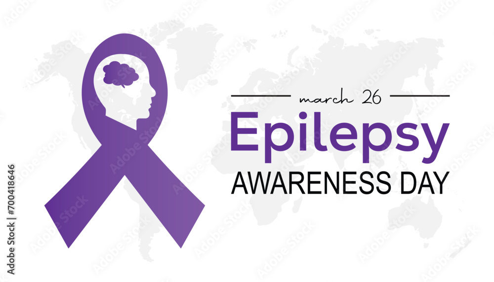Epilepsy awareness day is observed every year in March. Holiday, poster, card and background vector illustration design. Epilepsy awareness day is observed every year in March. Holiday, poster, card and background vector illustration design.