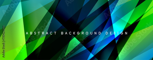 Breaking Glass Background, Kaleidoscope effect. Transparent Straight Lines. Dynamic Light Rays effect. Vector Illustration For Wallpaper, Banner, Background, Card, Book Illustration, landing page