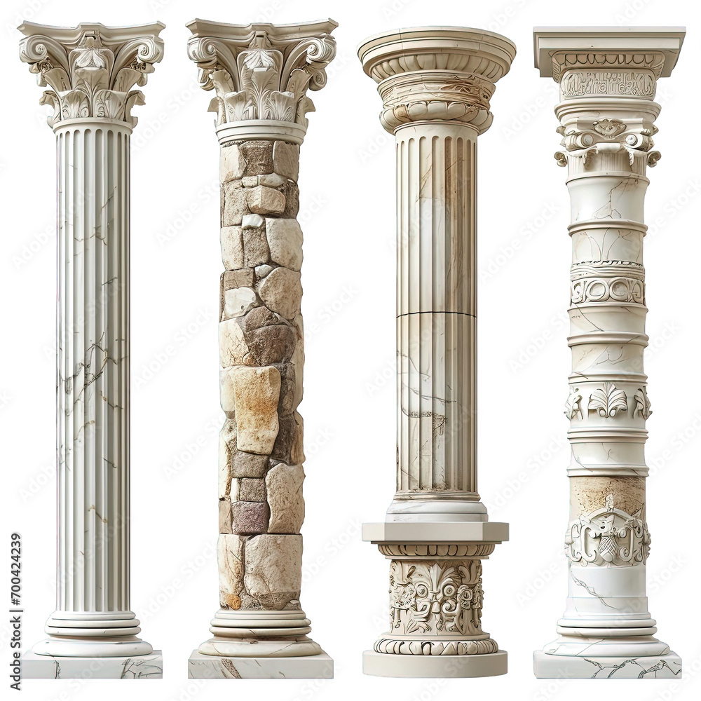 Ancient Columns Set