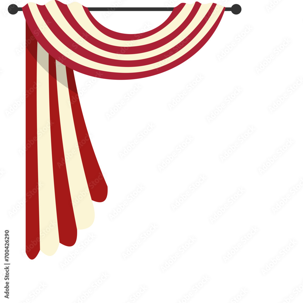 Obraz premium Circus Carnival Curtain