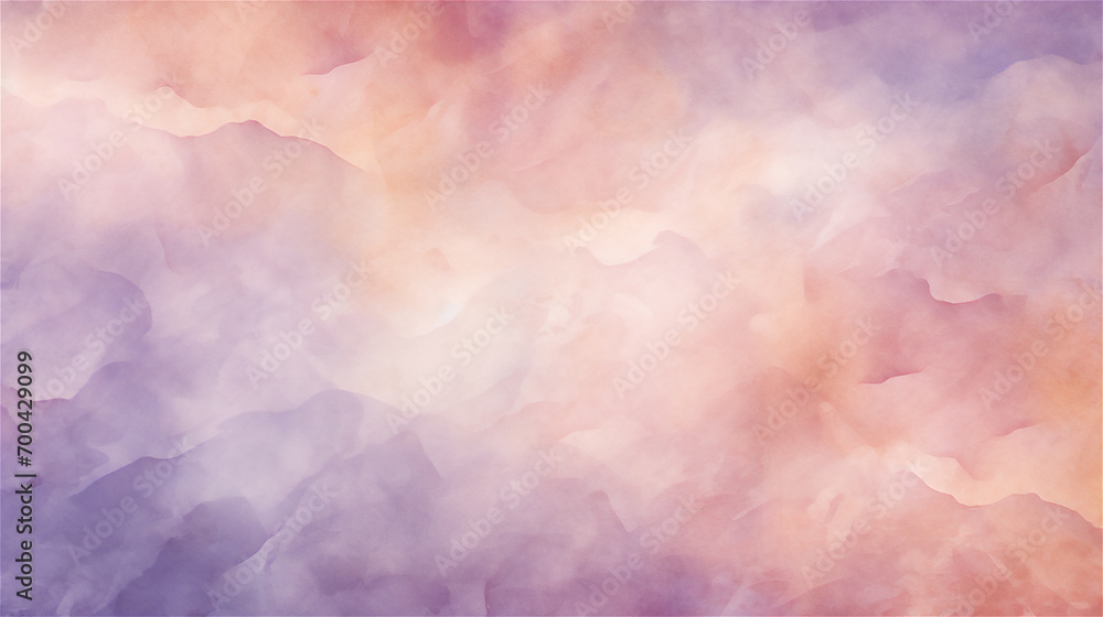 Sunset Mists: Pastel Marble Dreams background
