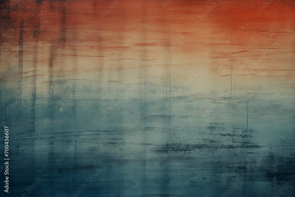 Abstract concept background with warm and cold gradient colors