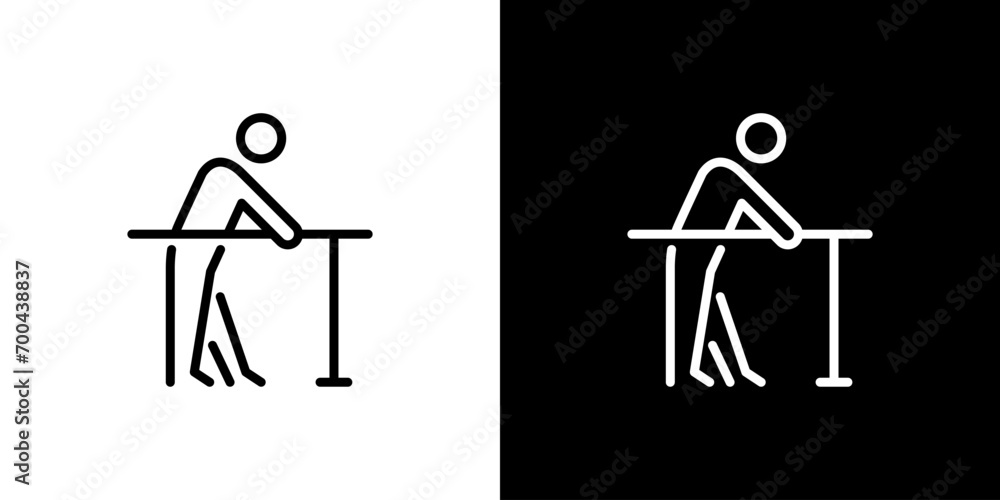 Fototapeta premium リハビリアイコン