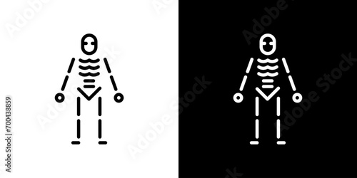 人体の骨アイコン