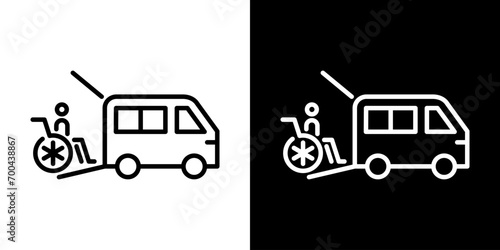 介護者送迎車アイコン