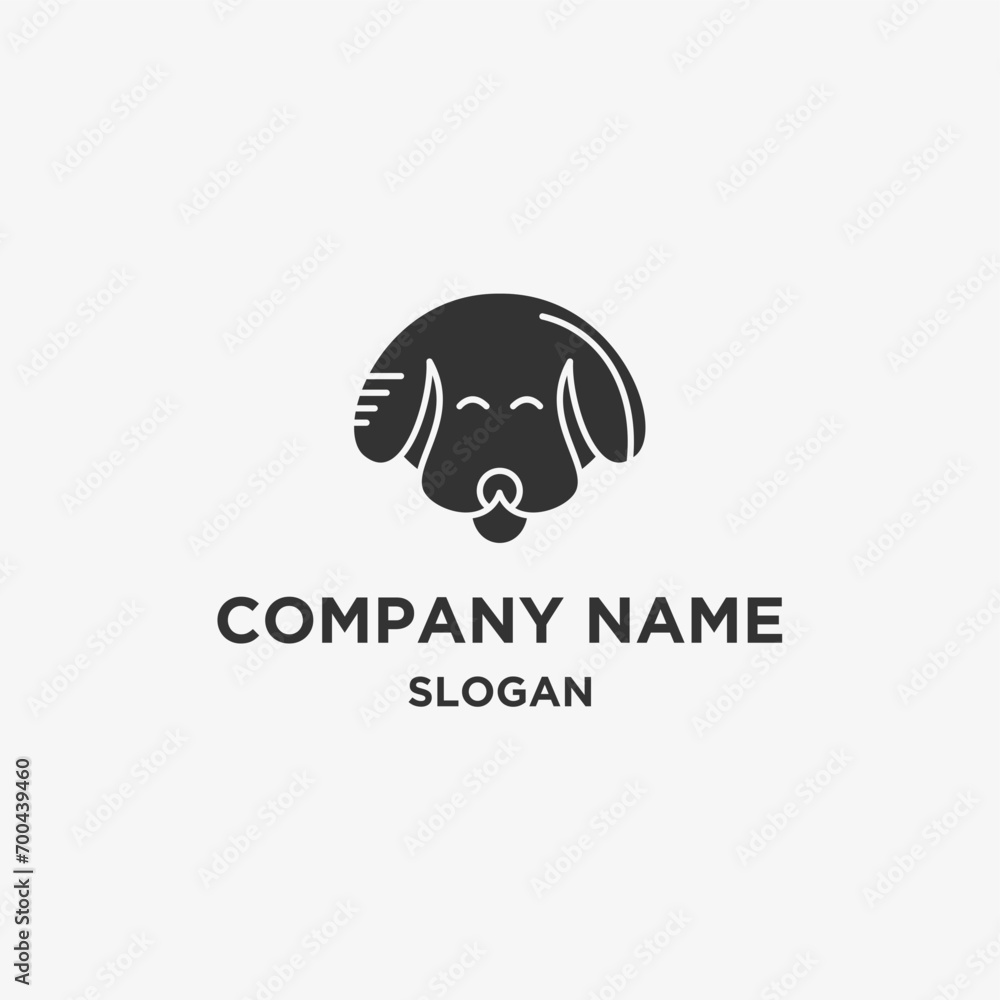 Animal dog logo company
