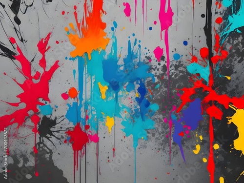 color paint brush art abstract modern background for design  light mix color  sweet color  design color background 