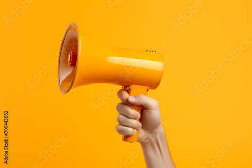 megaphone marketing announcment photo
