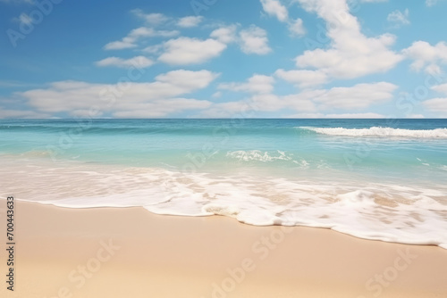 Beach ocean vacation wave sand summer water tropical blue travel sky nature sea