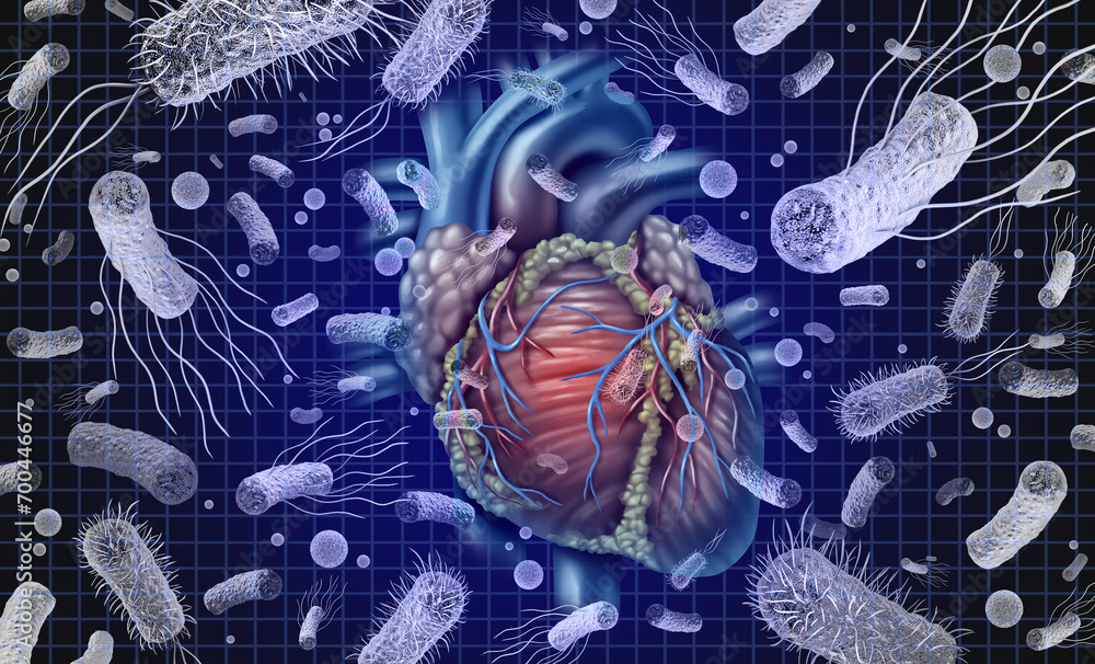 Bacterial Endocarditis or Heart And Bacteria and septicemia or sepsis