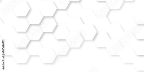 Background with hexagons . Abstract background with lines . white texture background . hexagon abstract background. Surface polygon pattern with glowing hexagon paper texture and futuristic business.