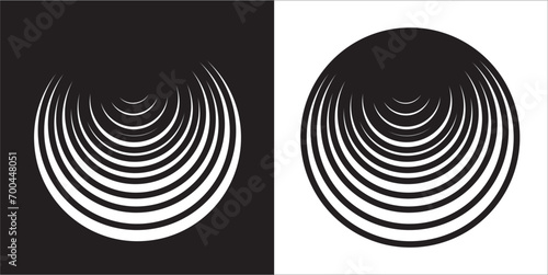 Illustration vector graphic of Logarithmic Spiral icon