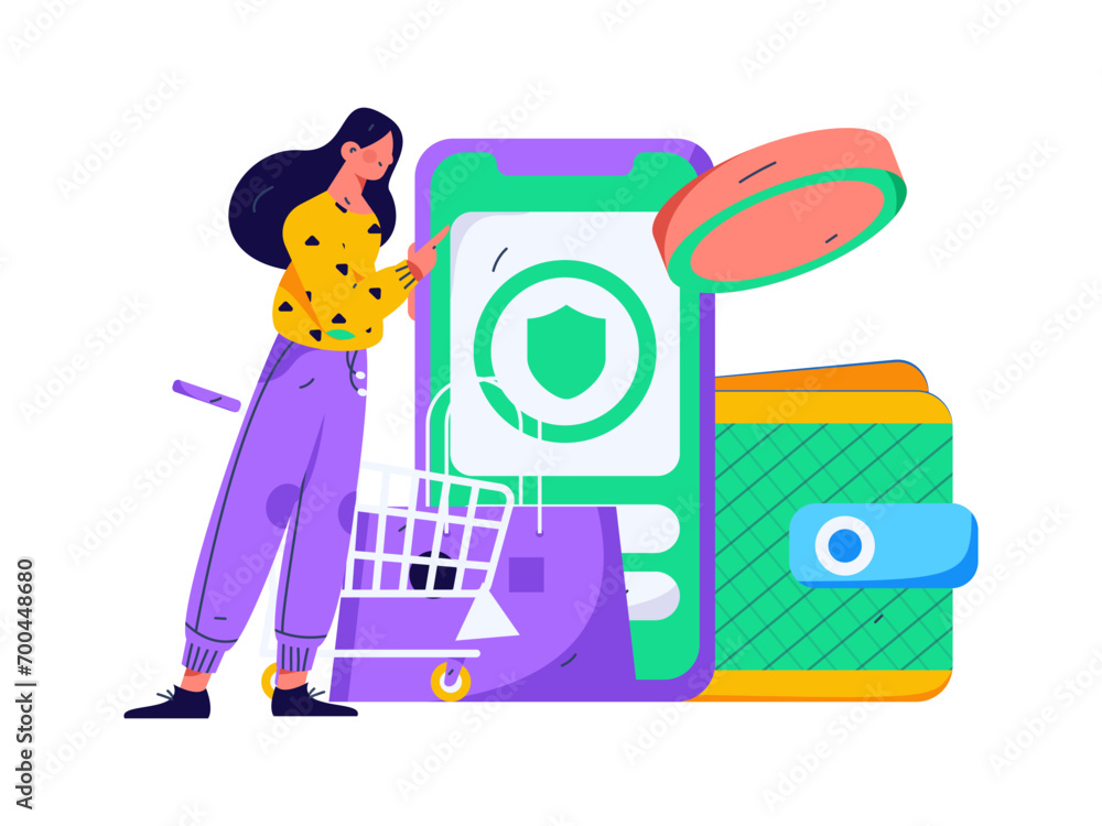 Internet financial management investment flat vector concept operation hand drawn illustration
Internet financial management investment flat vector concept operation hand drawn illustration