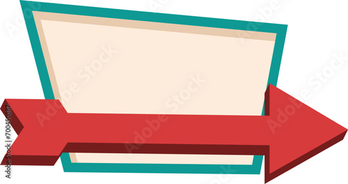 Roadside Signboard Retro Vector