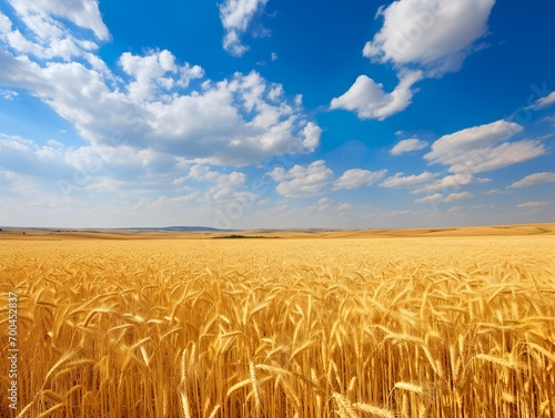 Golden fields of wheats