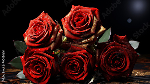 Wallpaper Mural bouquet of roses Torontodigital.ca