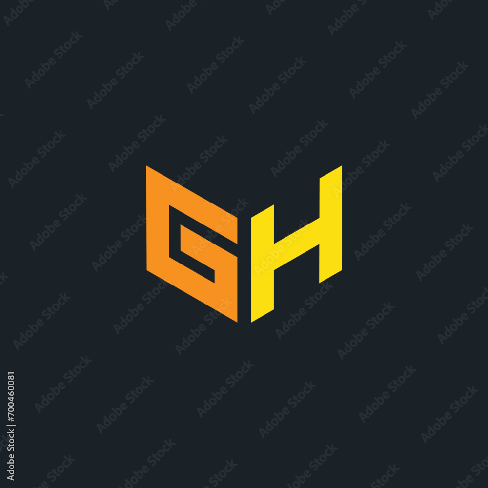 GH logo vector GH logo vector