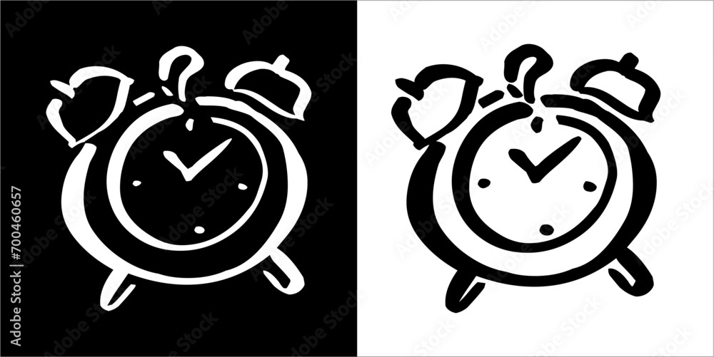 Illustration vector graphics of clock backer icon Illustration vector graphics of clock backer icon