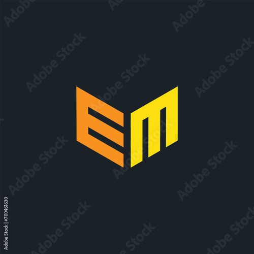 EM logo vector