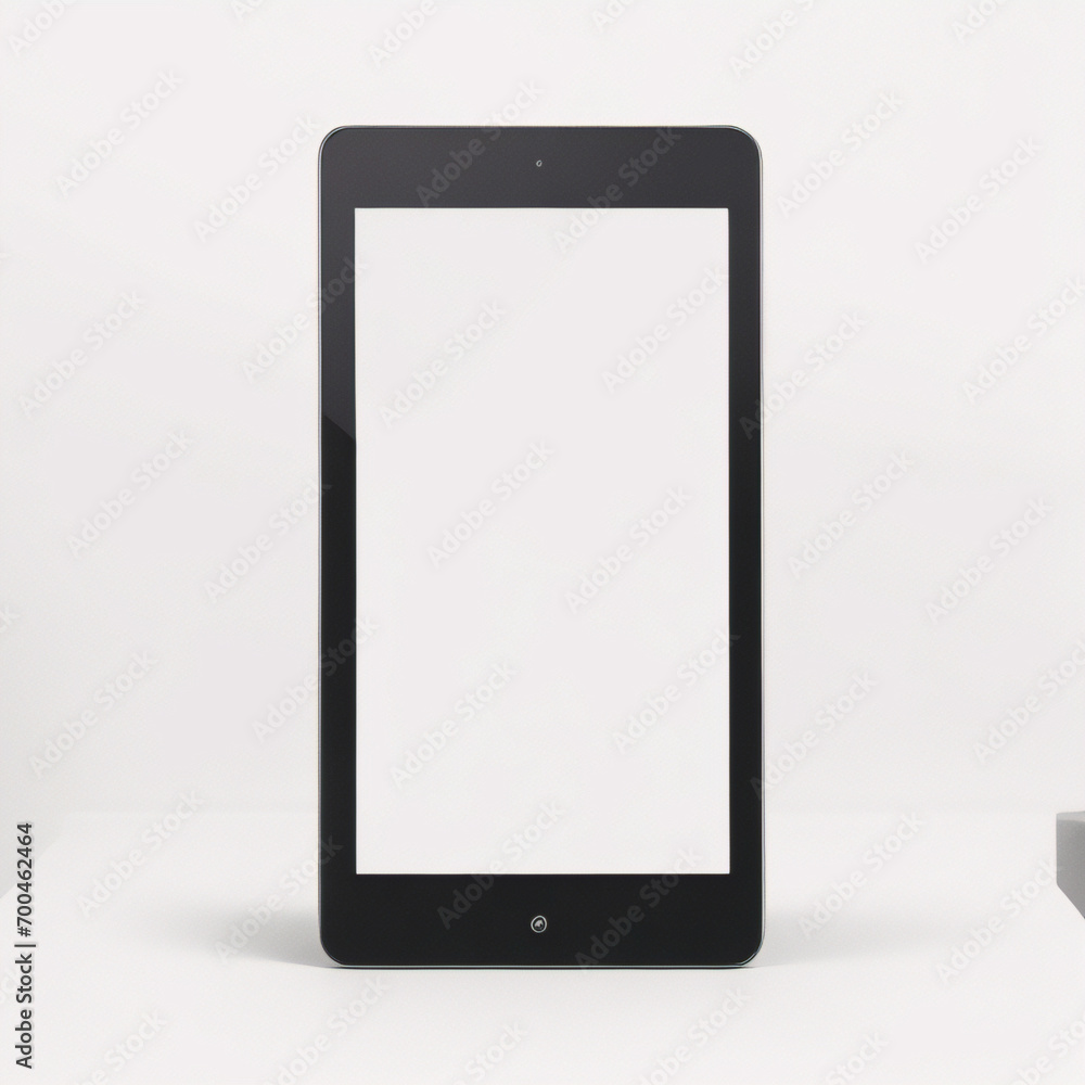 Tablet-Computer-Mockup-Vektor. Modernes Tablet mit leerem Bildschirm. Realistischer Tablet-Computer isoliert auf weißem Hintergrund. Tablet-Computer-Mockup-Vektor. Modernes Tablet mit leerem Bildschirm. Realistischer Tablet-Computer isoliert auf weißem Hintergrund.