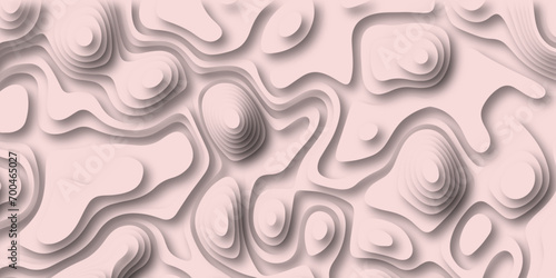 Topographic map. Geographic mountain relief. Abstract lines background paper texture Imitation of a geographical map shades .Topographic contour lines vector map seamless pattern vector illustration.