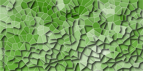 Abstract green background with polygon or vector frame. Texture of geometric shapes With shadows and light.abstract mosaic pattern.colorful polygonal design pattern, which consist of triangles..