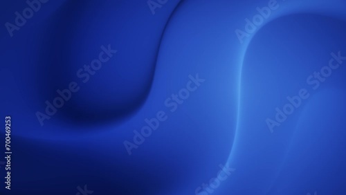 Abstract blue wave animation loop background. Futuristic wallpaper, 4K video