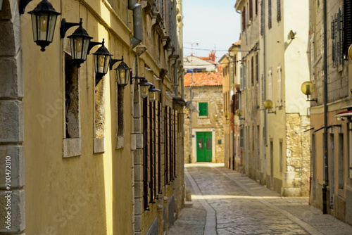 Borgo marinaio di Parenzo. Istria. Croazia